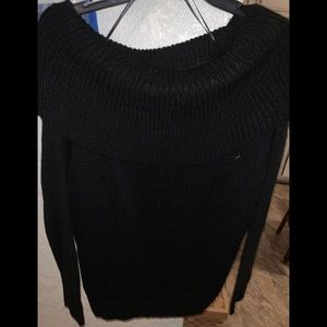 Oversized sweater shirt